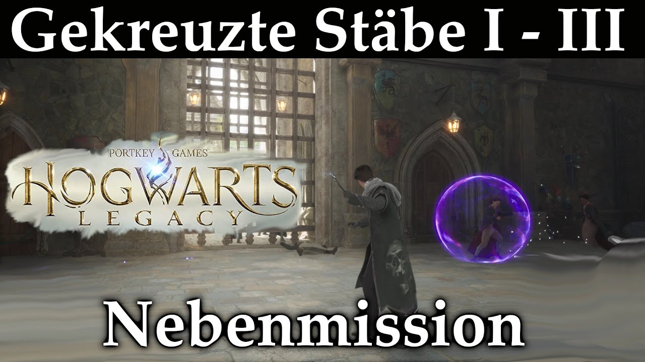 Nebenmission: Gekreuzte St&auml;be I - III | Hogwarts Legacy