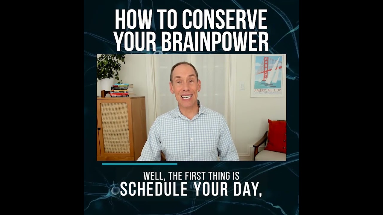 Maximizing Mental Energy | Effective Strategies to Conserve Brain Power | Robert Graham