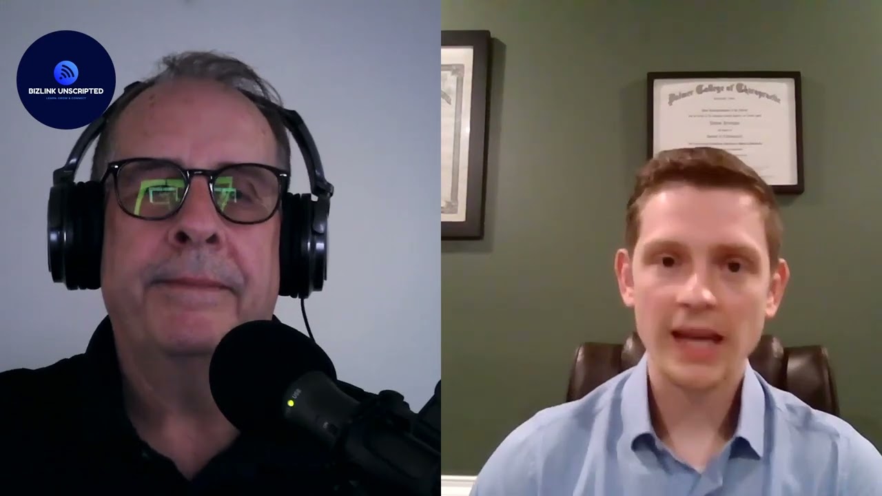 Bizlink Unscripted _  Podcast with Dr. James Jernigan, a Chiropractor.