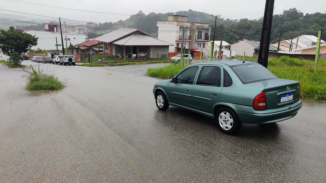 Corsa Gls 1.6 8v - Verde Esquadra Metálico (Onboard) Vlog Domingão