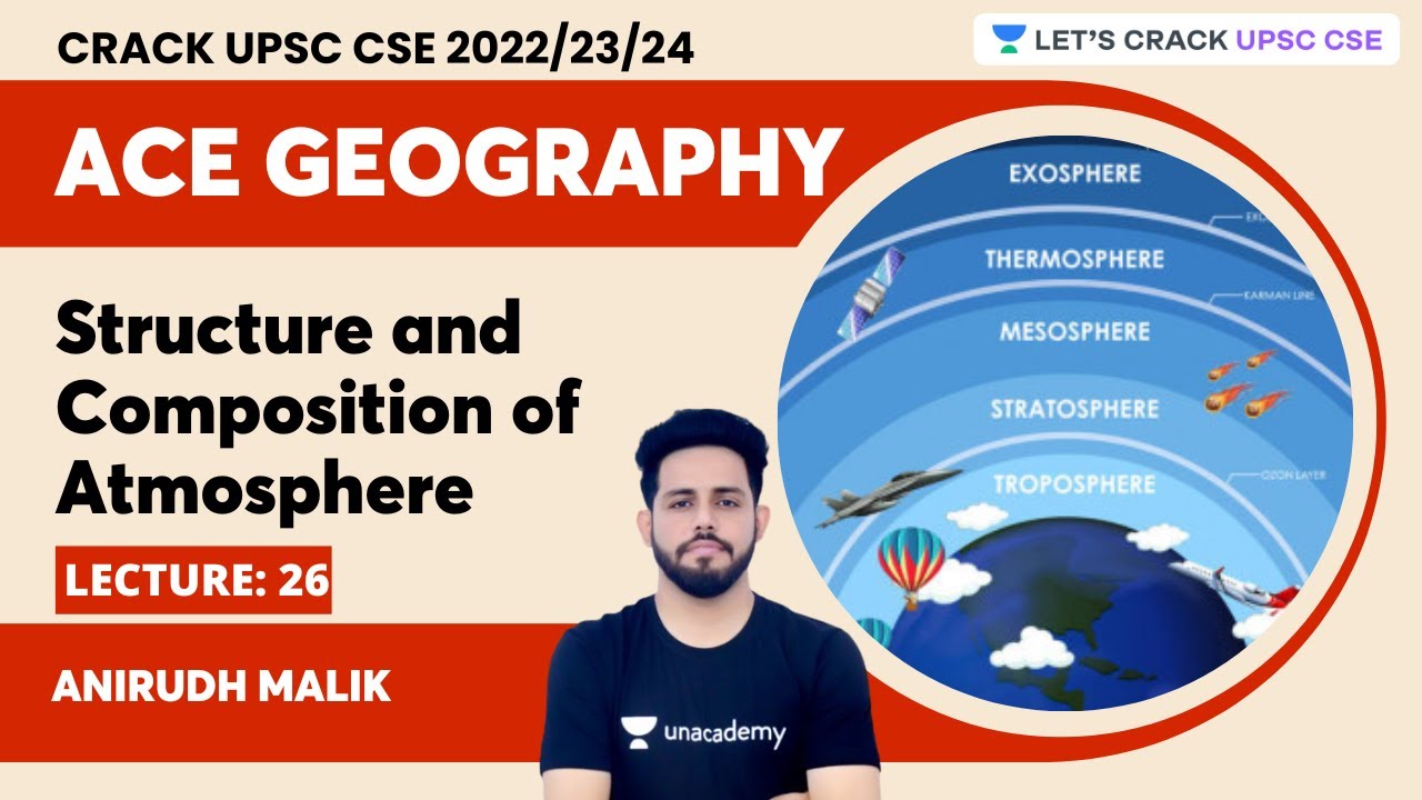 Ace Geography | L 26 Structure and Composition of Atmosphere | Anirudh Malik | Let's Crack UPSC CSE