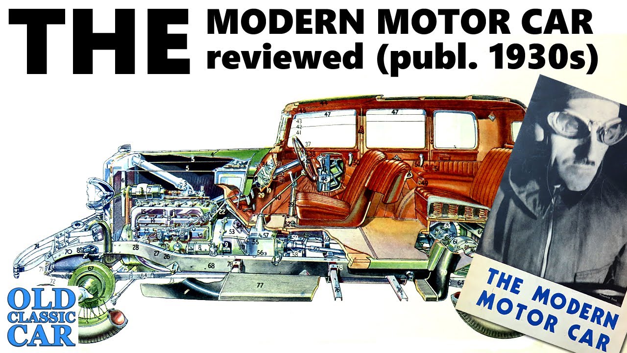 Fab pre-war layered cutaway drawings of 1930s cars | The Modern Motor Car reviewed