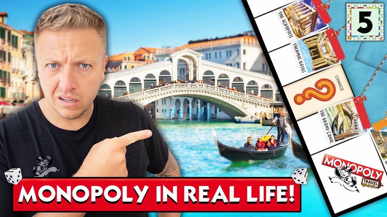 I Played Monopoly Travel Edition In Real Life - Episode 5