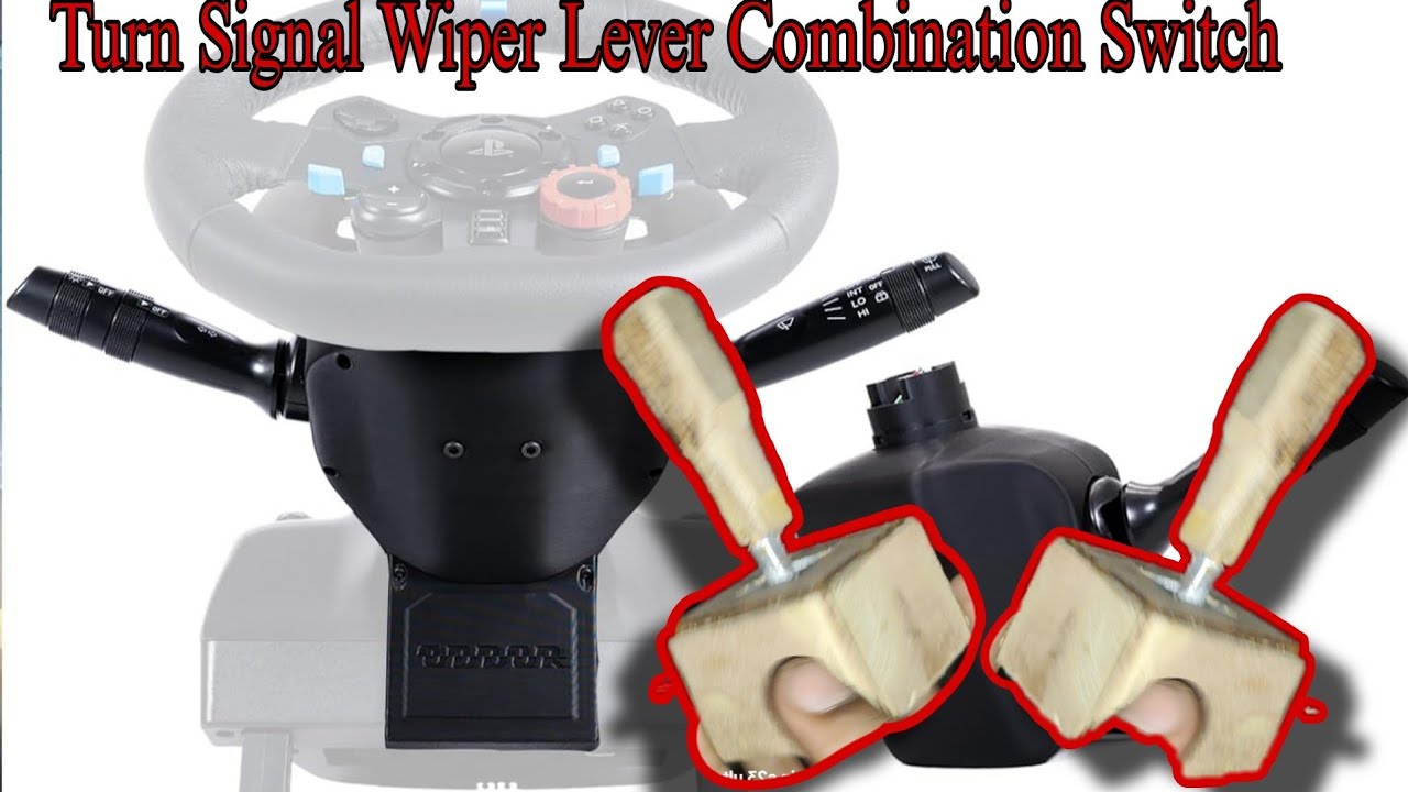 🛠️ How to Make a Euro Truck Simulator 2 Turn Signal & Wiper Lever at Home (Using Plywood!) 🚛