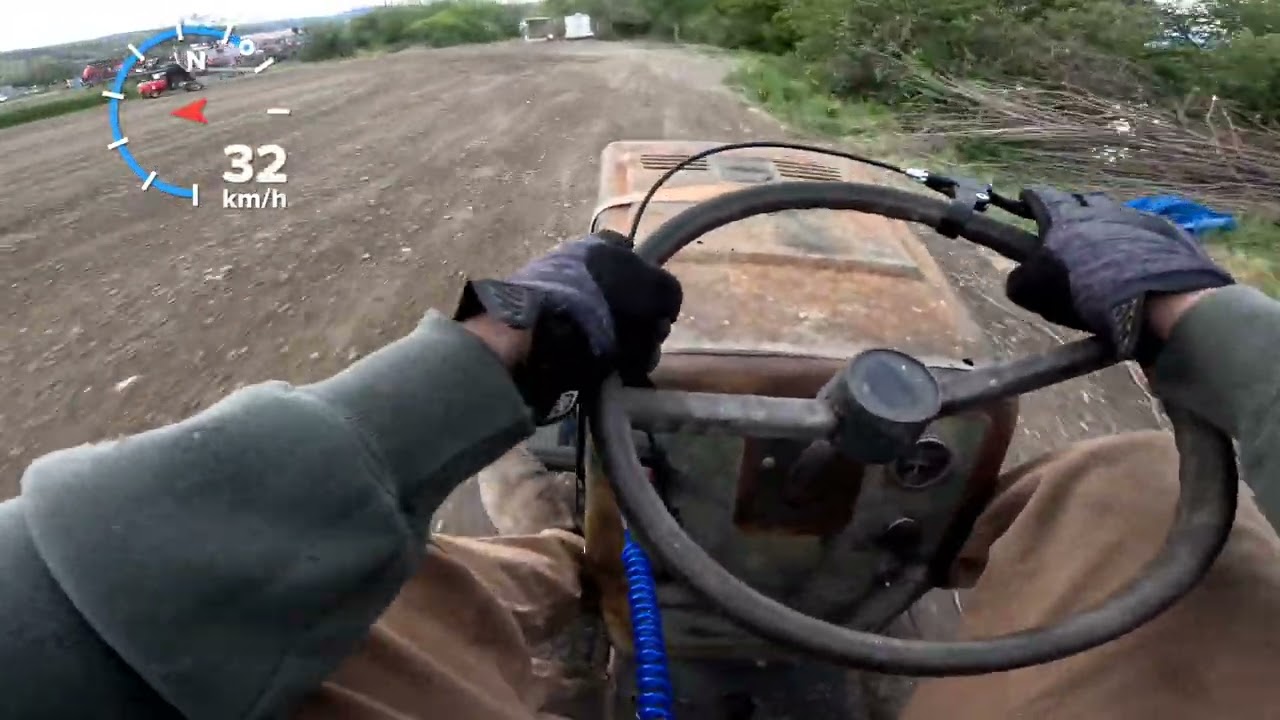 Testing out my junkyard build race mower was a success!!!