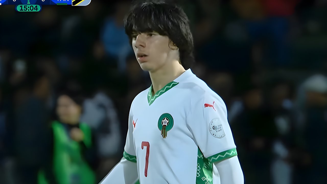 Chelsea&rsquo;s Ibrahim Rabbaj Second Match For Morocco vs Tanzania U17 Africa Cup&bull;[6/4/2025]
