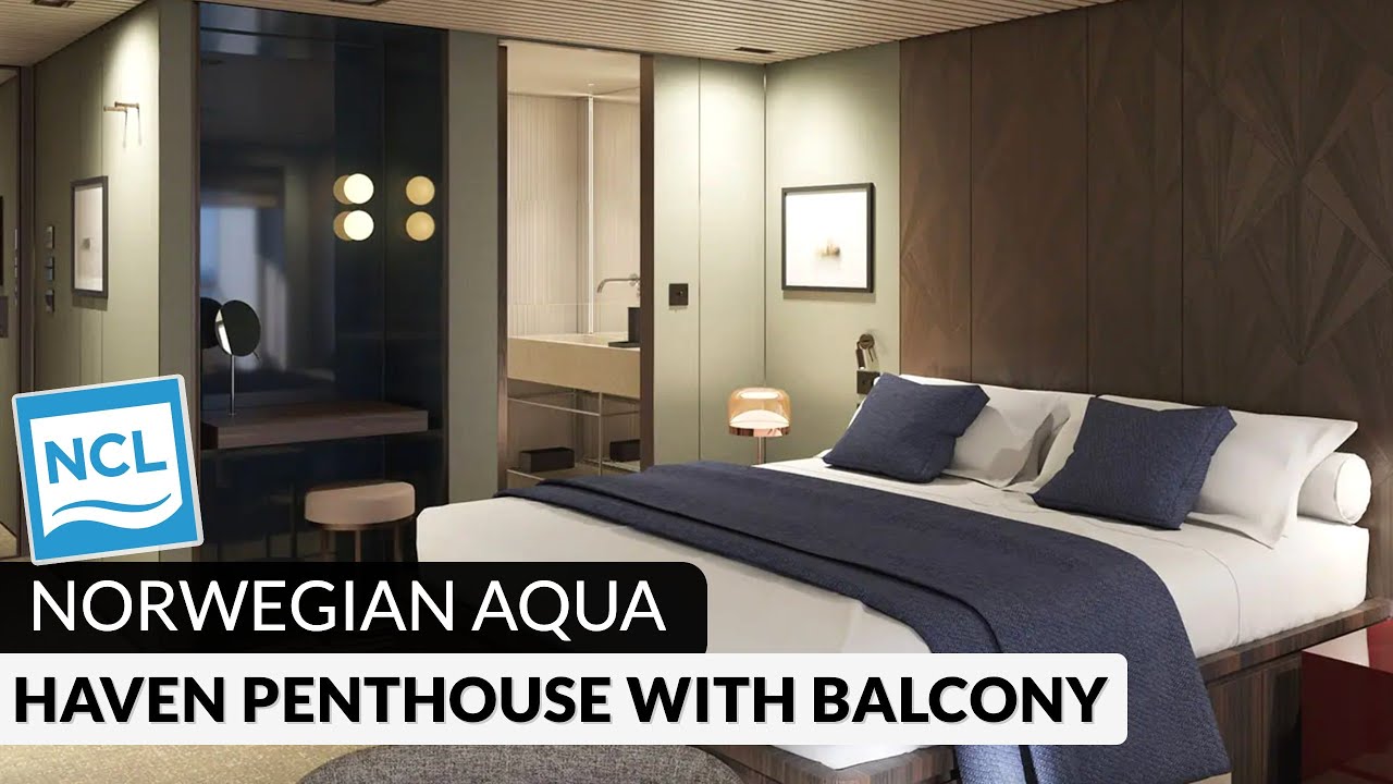 Norwegian Aqua | The Haven Penthouse with Balcony Tour & Review | 4K