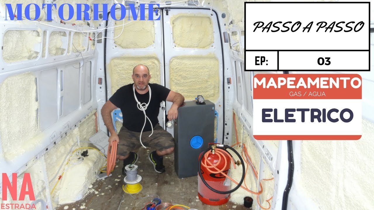 MOTORHOME PASSO A PASSO | MAPEAMENTO ELETRICO | NA ESTRADA