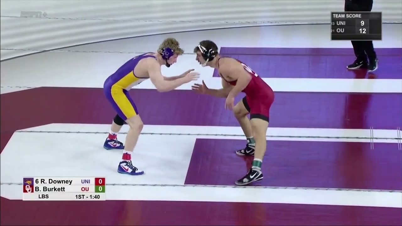 Ryder Downey vs. Bryce Burkett (165lbs) FULL MATCH | 2025-26 Big 12 Wrestling