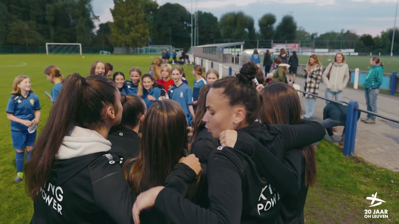 WOMEN | Leuvense Red Flames op bezoek bij dames van Wijgmaal