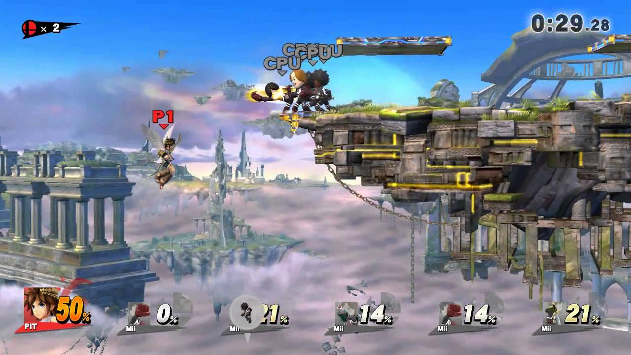 Super Smash Bros. for  Wii U Cruel Smash - Pit - 4 KOS Challenge