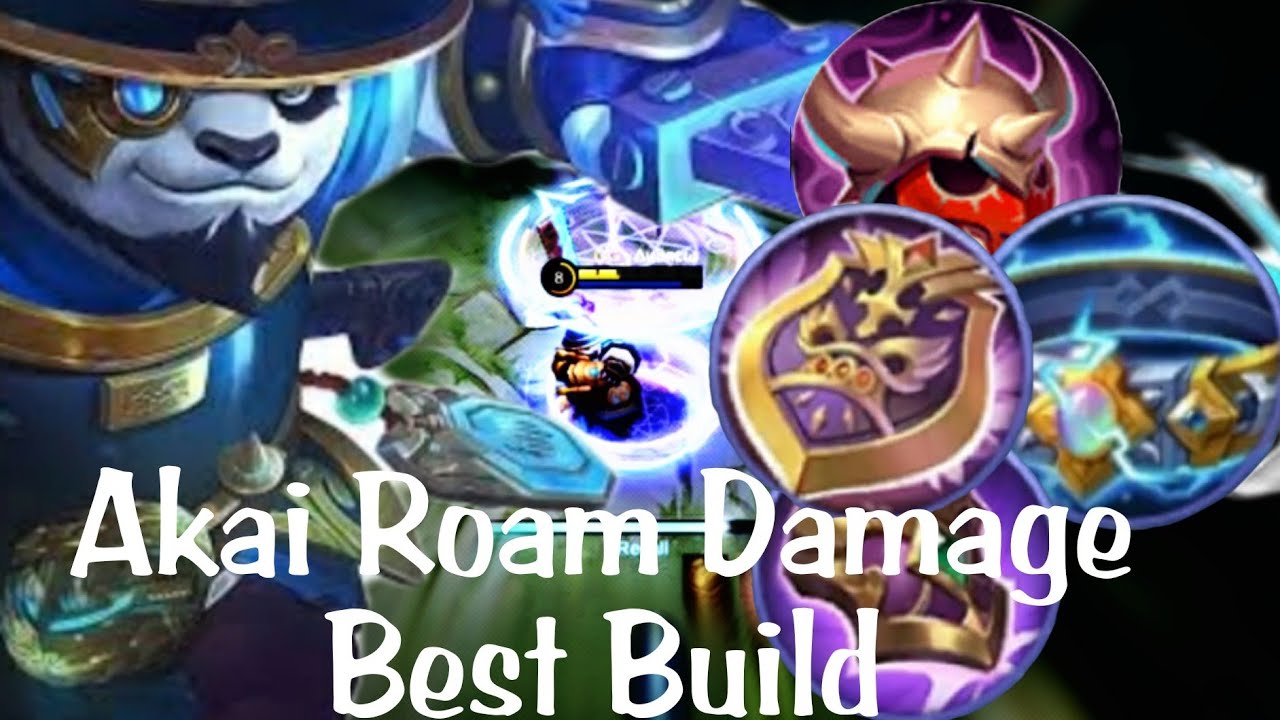 Akai Roam Damage | Akai Roam Best Build 2022 | Mobile Legends
