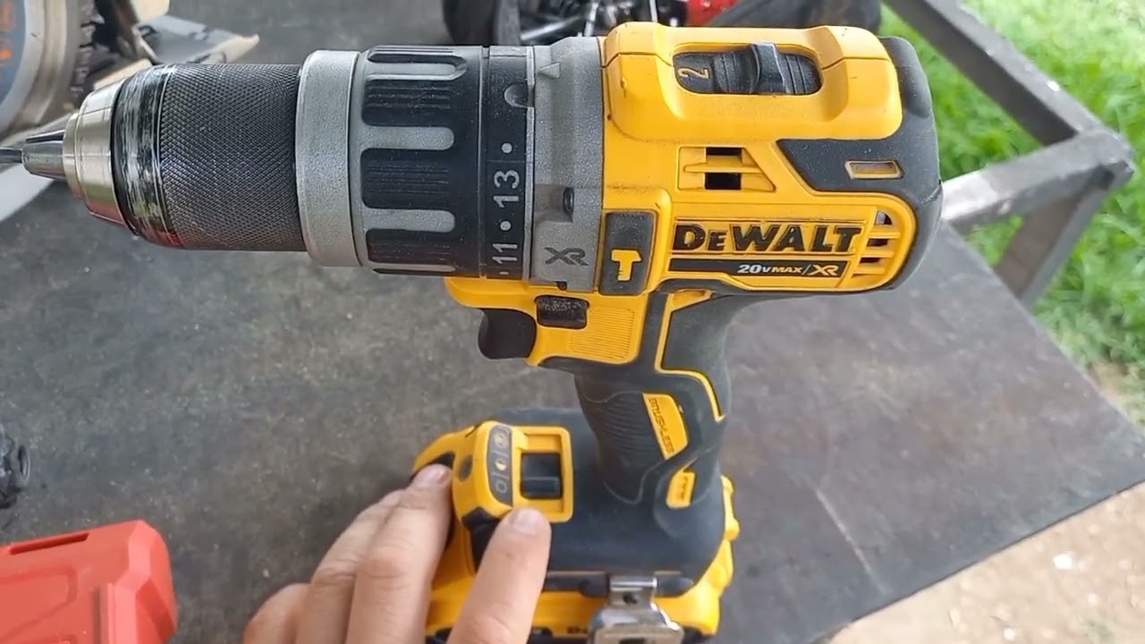 ablando del dewalt dcd 796 taladro a más de 2 años ya con el