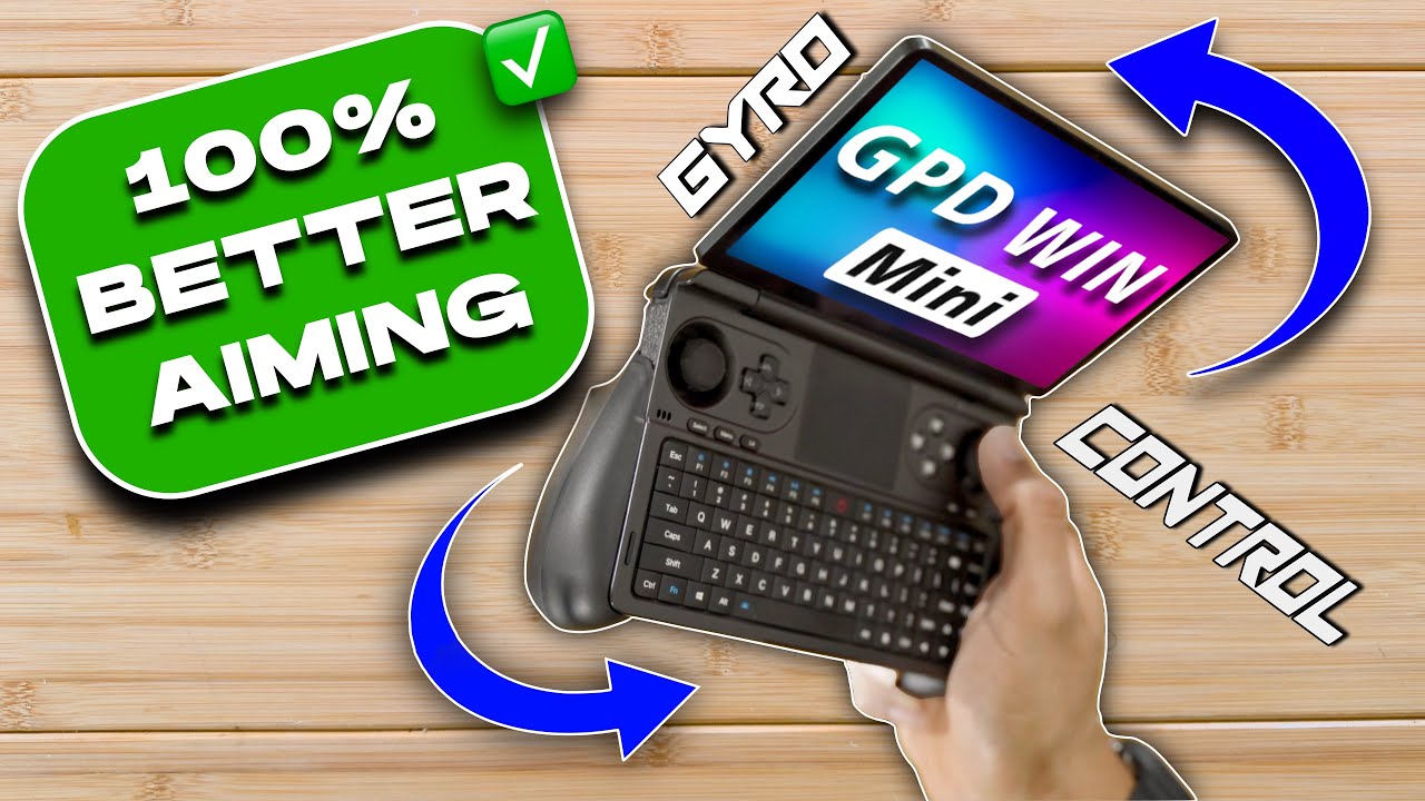 GPD Win Mini Gyro Control | How to Guide