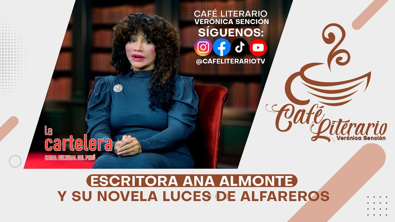 Escritora Ana Almonte y su Novela Luces de Alfareros