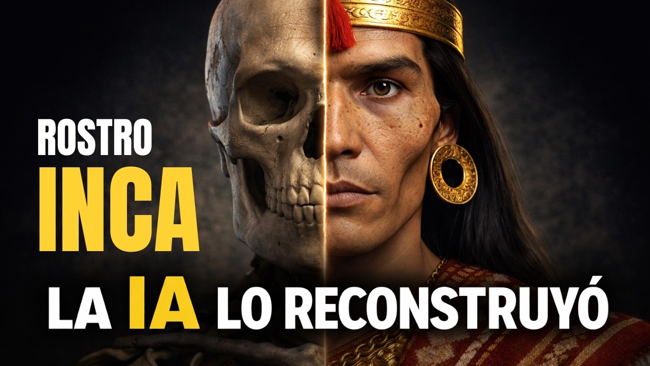 La IA lo reconstruyó. ¿ASÍ ERA EL ROSTRO DEL SAPA INCA?