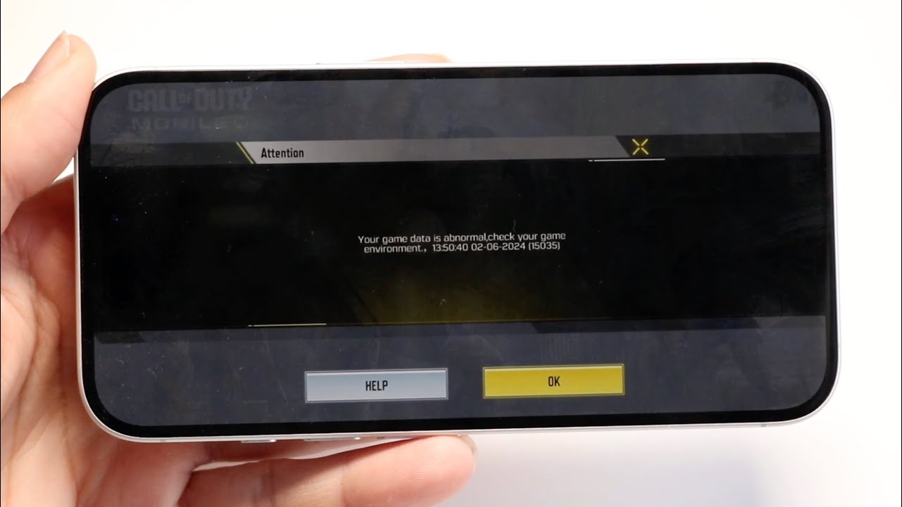 How To FIX Game Data Is Abnormal In Call Of Duty Mobile! (2025)