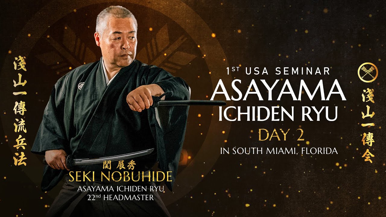 ASAYAMA ICHIDEN RYU HYOHO, USA SEMINAR DAY 2
