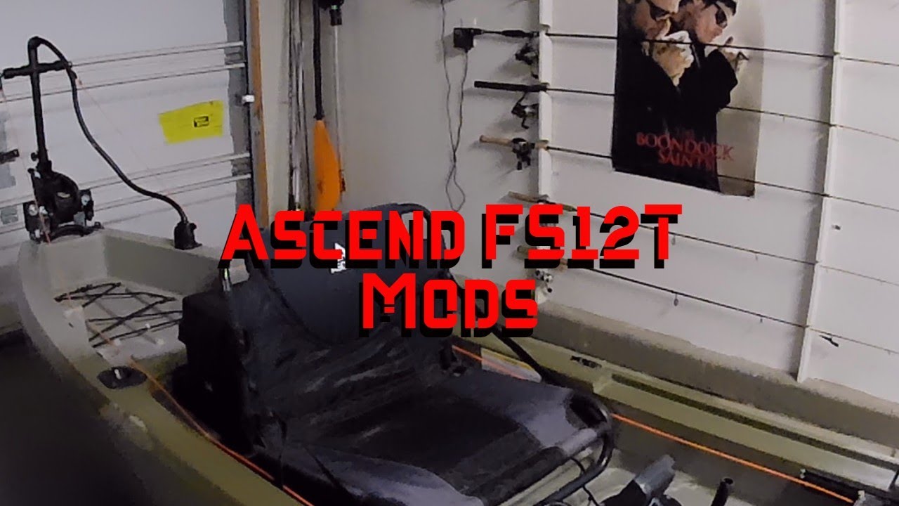 Kayak Upgrades | Trolling Motor | Modifications | Ascend FS12T