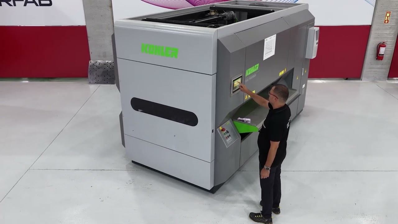 Kohler Metal Sac Doğrultma ve Hassas Ütüleme Makinesi