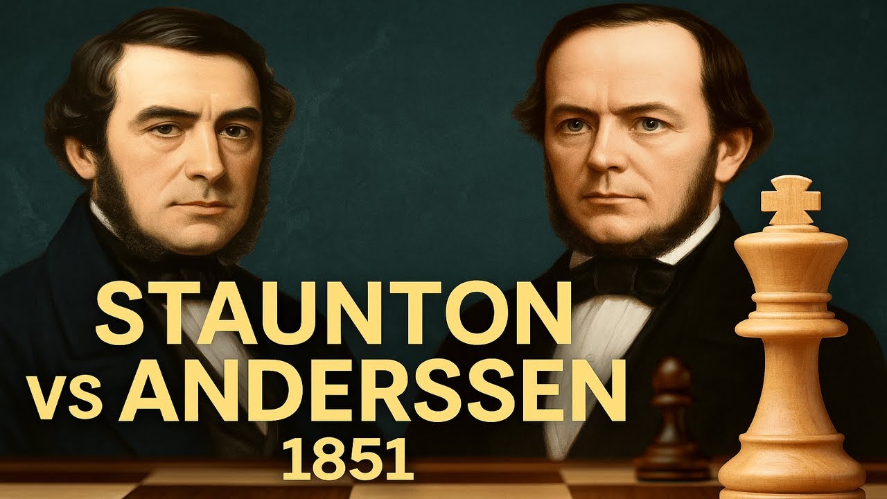 Staunton vs  Anderssen – Triumph of the Underdog! 1851