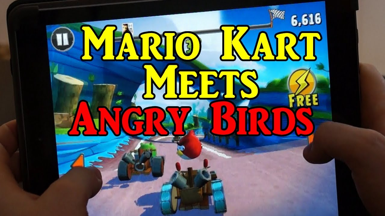 Mario Kart Meets Angry Birds - Angry Birds Go! Review