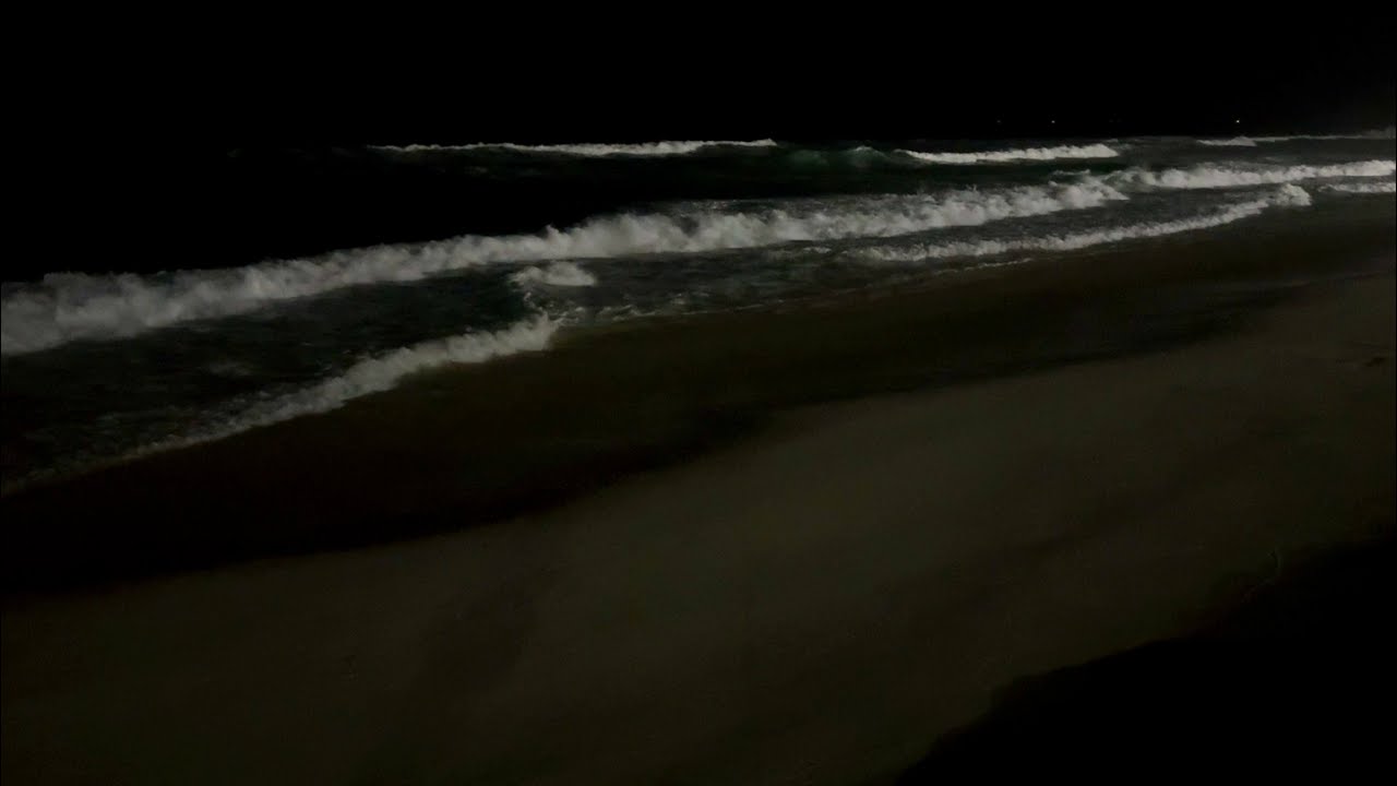 Relaxing Ocean Waves at Midnight • Heal Stress & Boost Melatonin for Deep Sleep the best ocean