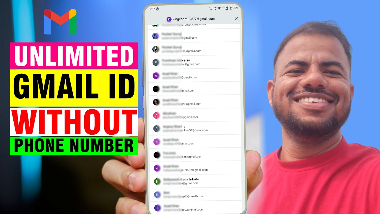 How to Create Unlimited Gmail Account without Phone Number