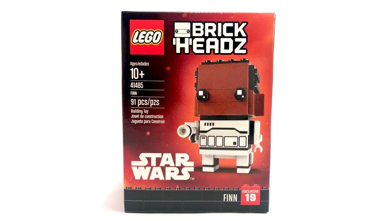LEGO 41485 FINN BRICKHEADZ (19) Review! | LEGO Star Wars 2017 Set!