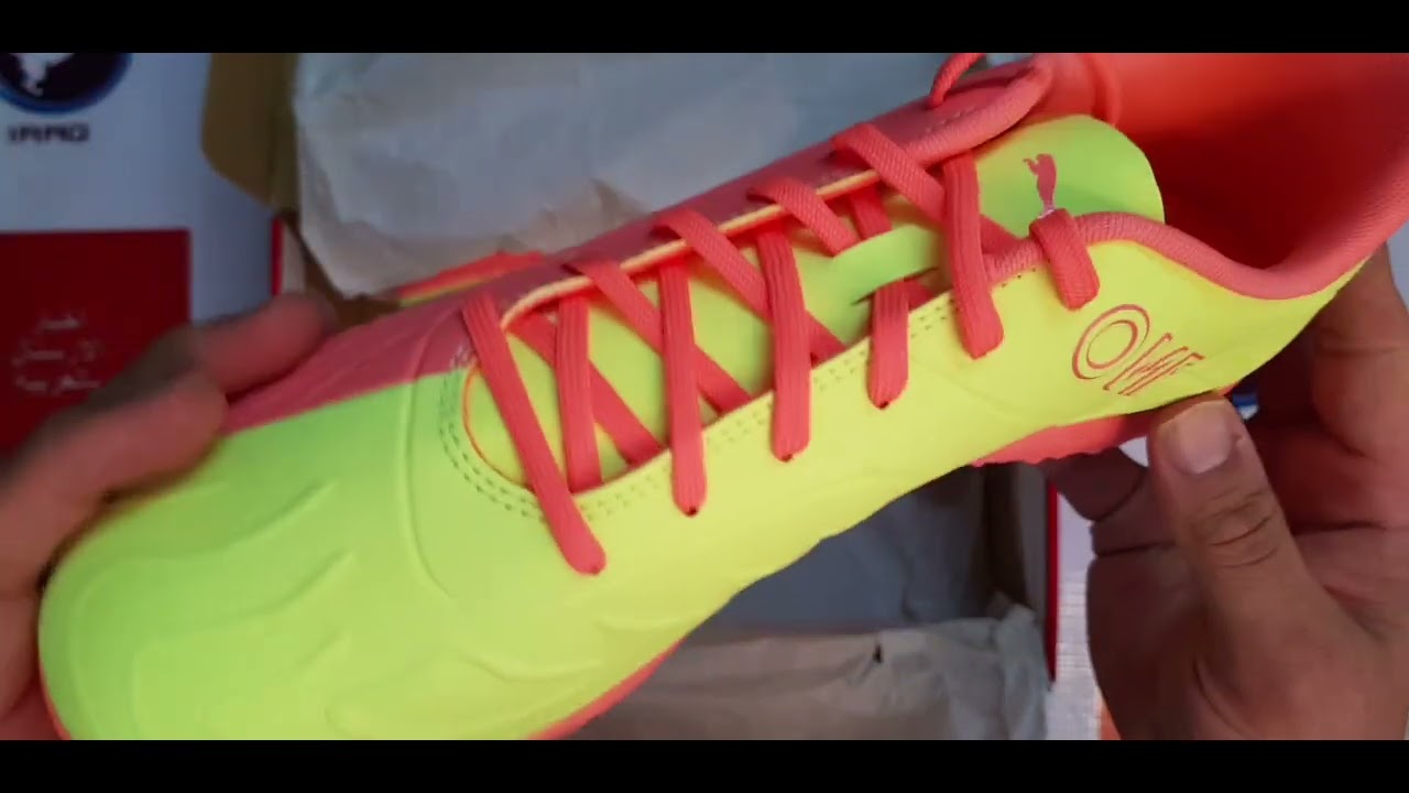 PUMA ONE 20.4 TT ORANGE/YELLOW/GRAY
