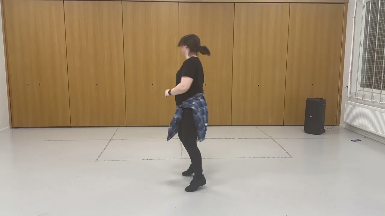 Bloopers making Line Dance videos