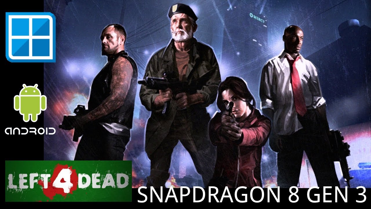 Left 4 Dead gameplay & settings on snapdragon 8 gen 3