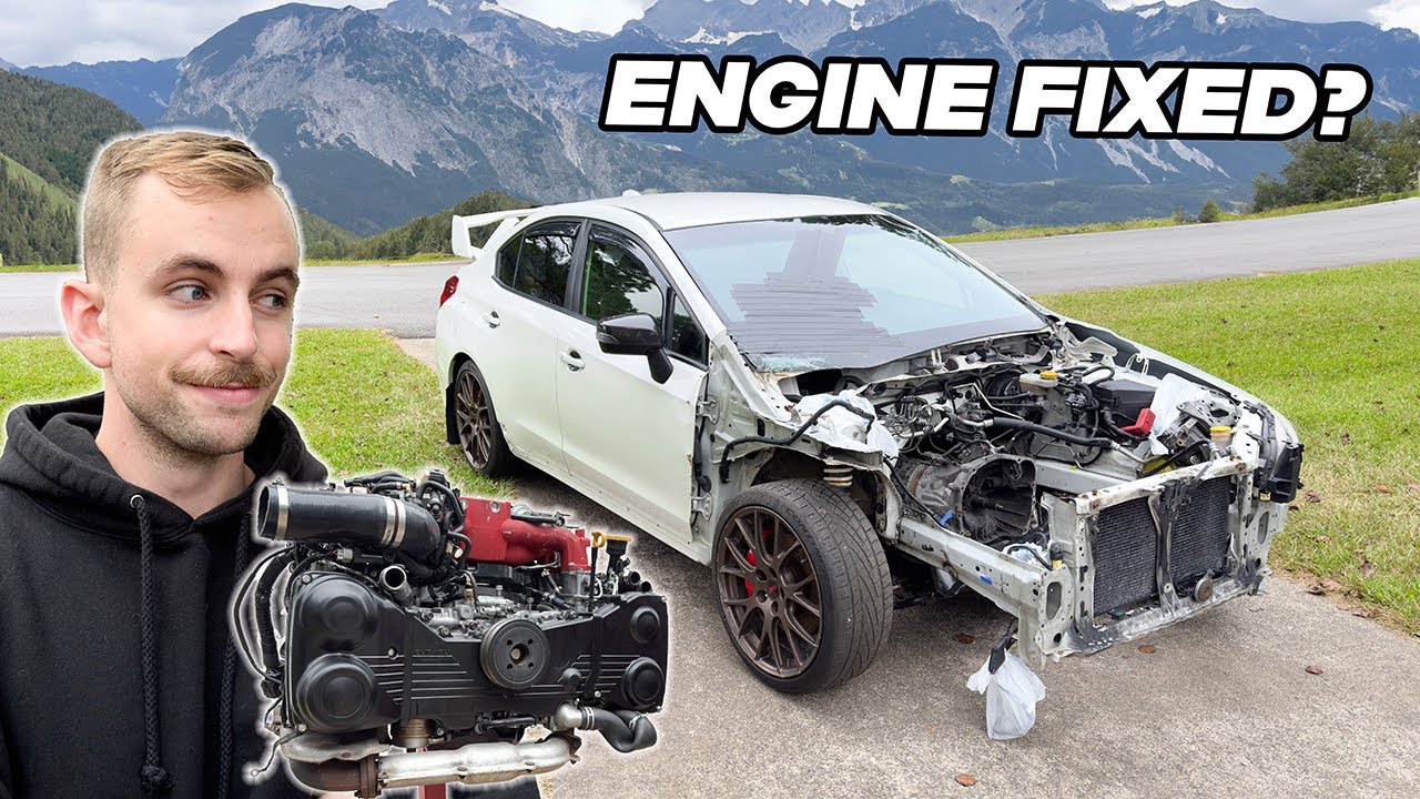 Rebuilding a Wrecked Subaru WRX STi