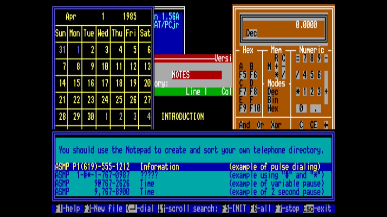 Amstrad PC1512 Demo Disk