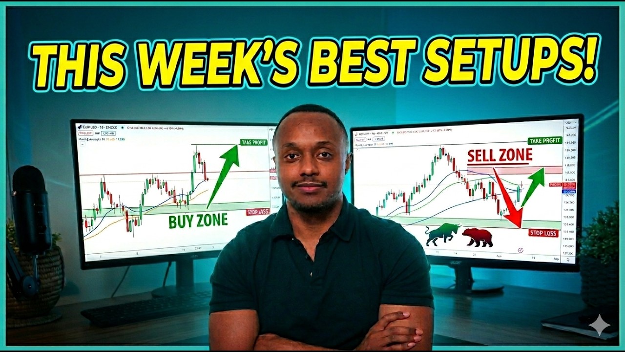 The Smart Trader&rsquo;s Weekly Map (EU, GU, XAU) | 6 -  10 Jul 26