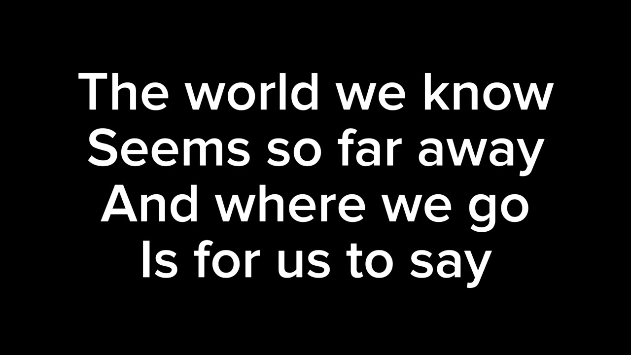 My Dream - The Platters Karaokê