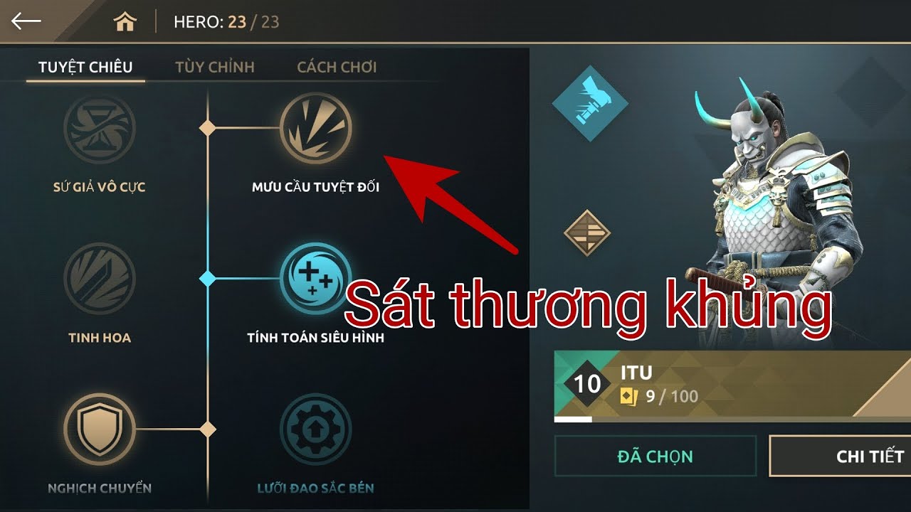 ITU với tuyệt chiêu Mưu Cầu Tuyệt Đối | Ranked AI | Shadow Fight 4 Arena