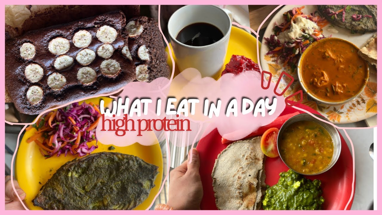 WHAT I EAT IN A DAY | high protein and realistic