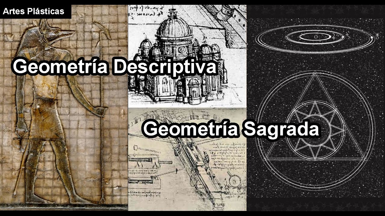 Arte y Geometría / Geometría descriptiva / Geometría Sagrada #artesplasticas #artesplásticas #arte