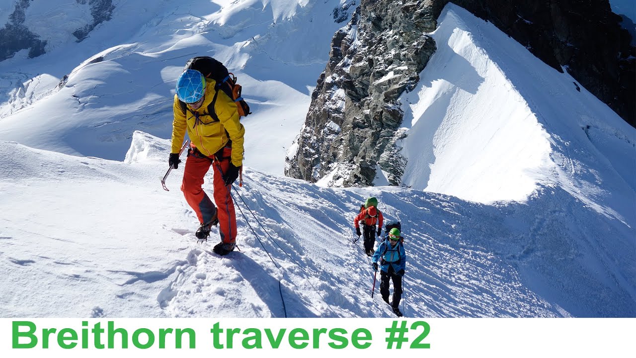 Breithorn traverz | Prechod 5 štvortisícoviek