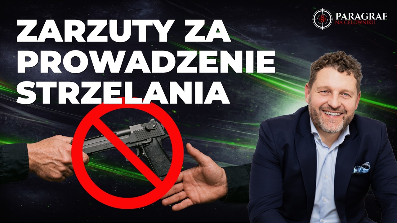 Zamknęli strzelnicę, zabrali broń, postawili zarzuty. Sprawa z Poznania