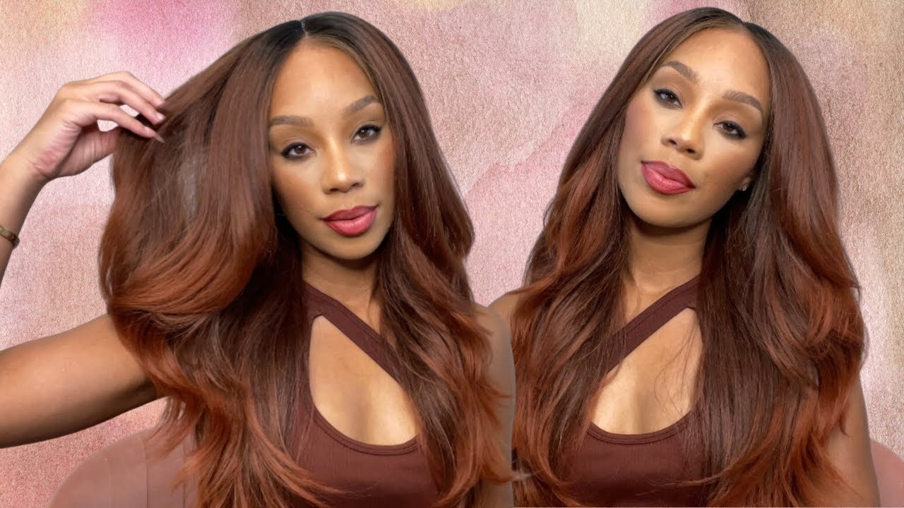 Outre Kamiyah Wig DR2- Ginger Brown Wig only $35!!!