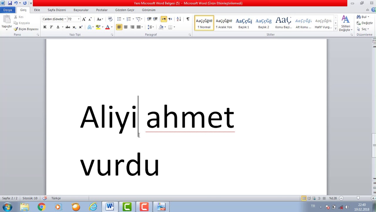 AÖF ARAPÇA II ( 1. ÜNİTE 1. BÖLÜM - Arapçada Muda‘‘af Fiiller )