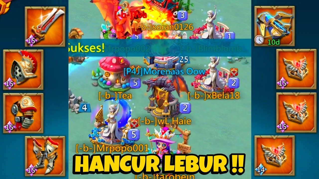 Nekat Datang Ke Kingdom Neraka K1626 !! Bayu Kena Hajar Salah Satu Emperor Keras ini - Lords Mobile