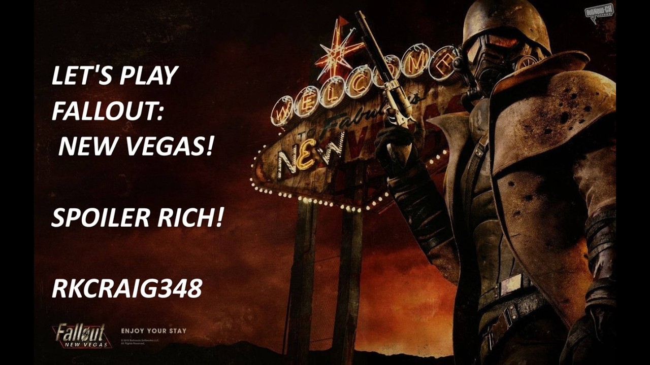 Let's Play Fallout New Vegas Ep 2 SPOILER RICH,Yet Blind LP? Goodsprings Might Need Our Help