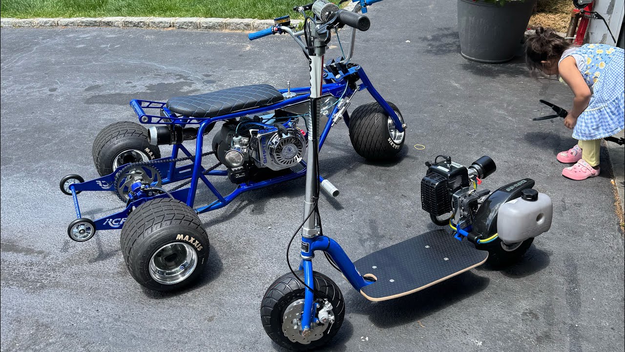 Super Gsr46R Goped - Arrival, assembly, First start & Drive | Blue Rad Deck install