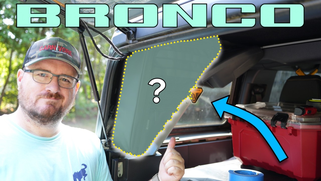 The AWESOME triangle storage bag for your Ford Bronco! | XG Cargo Gama Review