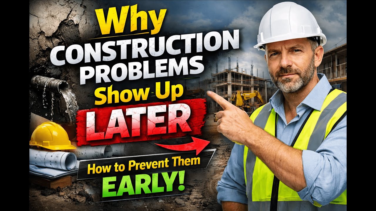Why Construction Problems Always Show Up Later (And How Pros Prevent Them Early)