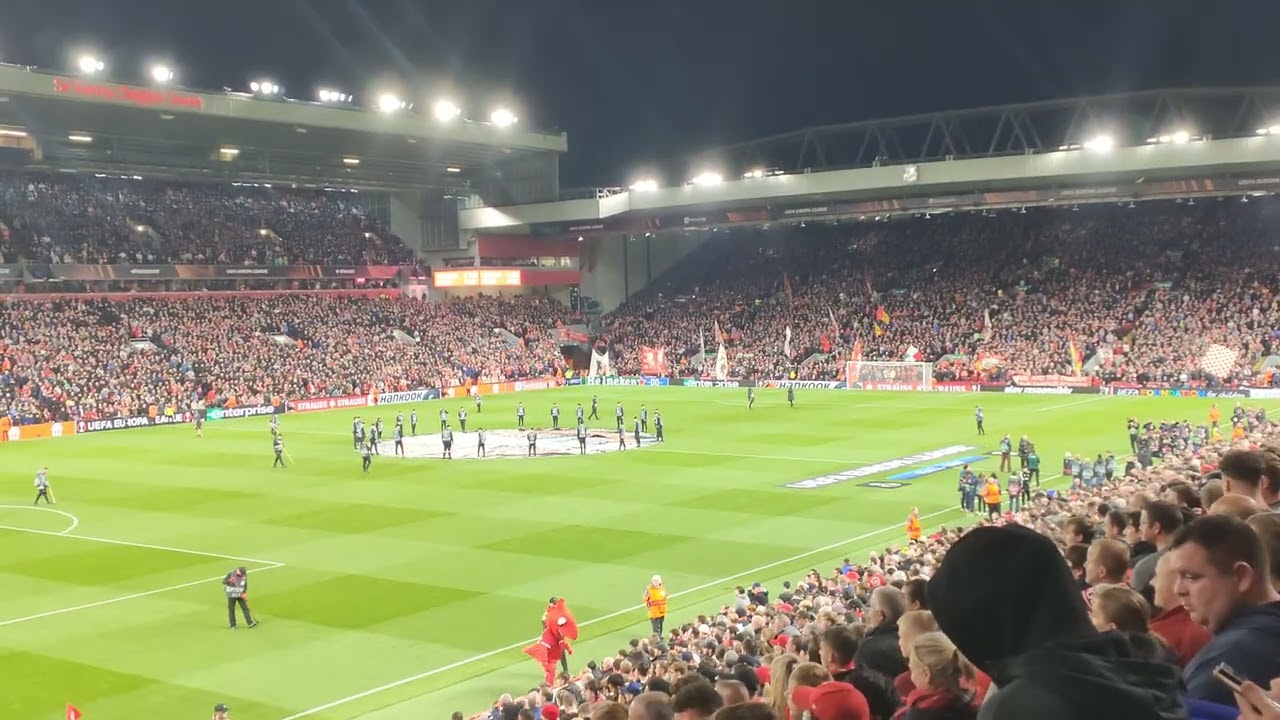 Liverpool FC vs Union Saint-Gilloise | UEFA European League Pre Match Atmosphere