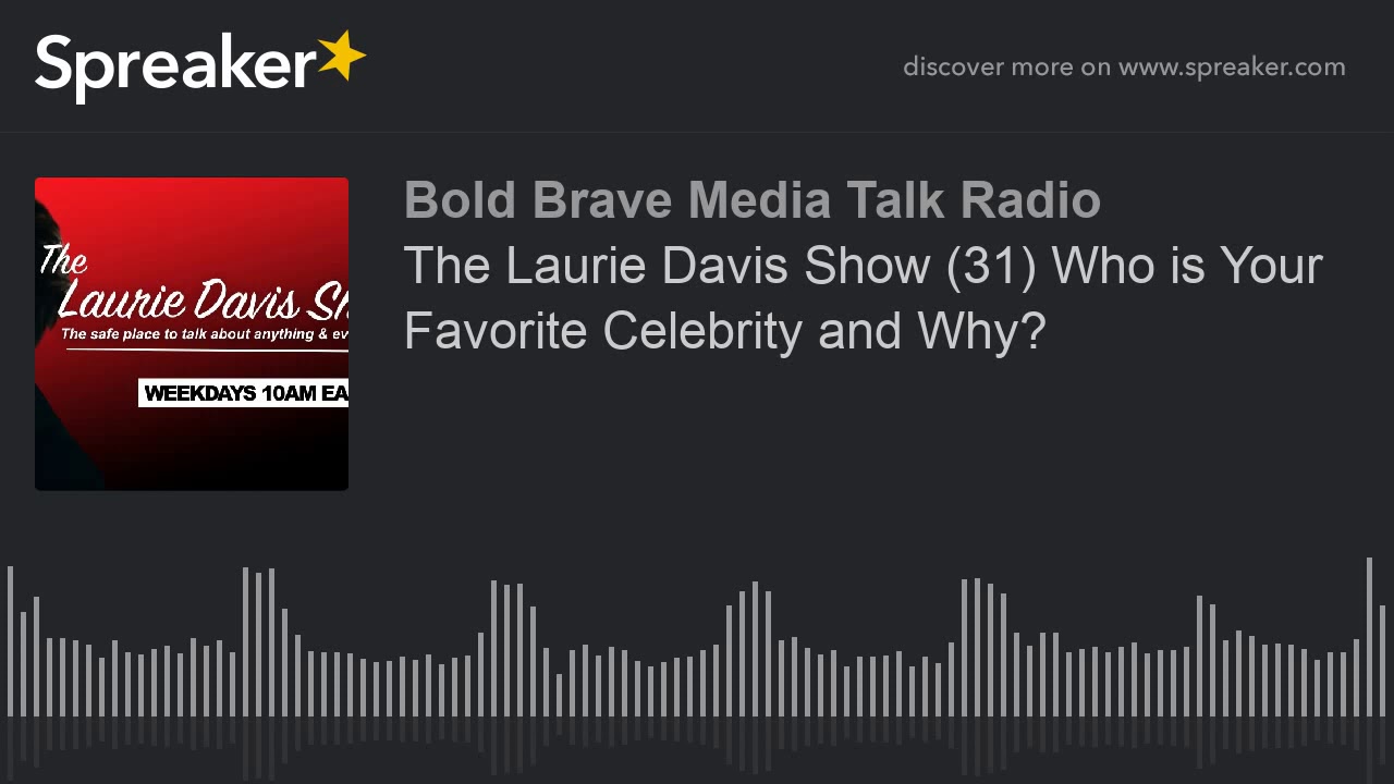 The Laurie Davis Show (31) Who is Your Favorite Celebrity and Why?